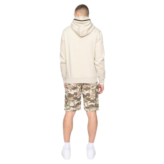 Crosshatch Heren Camtort Hoodie (Licht Steen) - Image 2