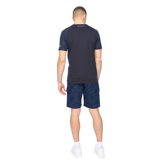Crosshatch Heren Janscore T-Shirt (Marineblauw) - Image 2