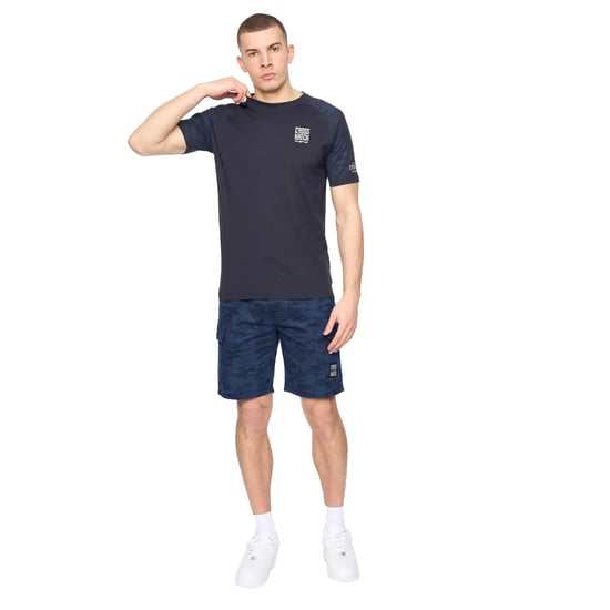 Crosshatch Heren Janscore T-Shirt (Marineblauw) - Image 3