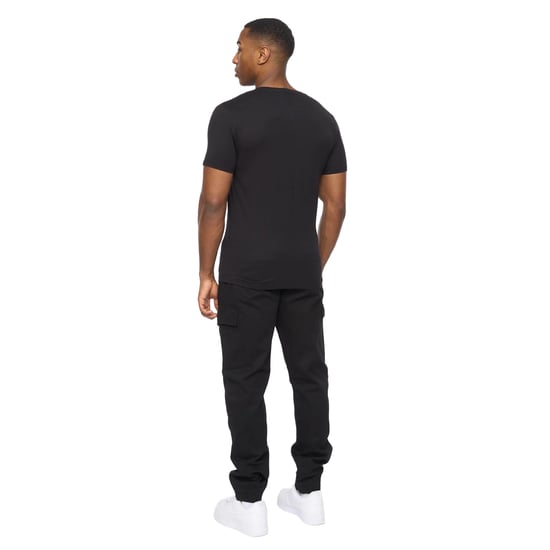 Crosshatch Mannen Utilate T-Shirt (Zwart) - Image 2