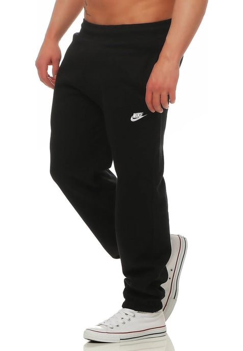 Nike Foundation Mens Cuffed Joggers in Black - Image 3