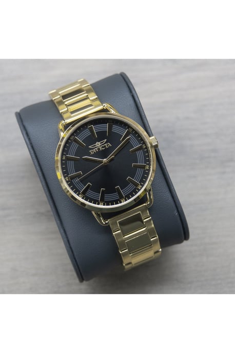 Invicta Wildflower 47322 Dames Horloge - Quartz Uurwerk - Roestvrij Staal met zwarte Wijzerplaat - 38mm - Image 2