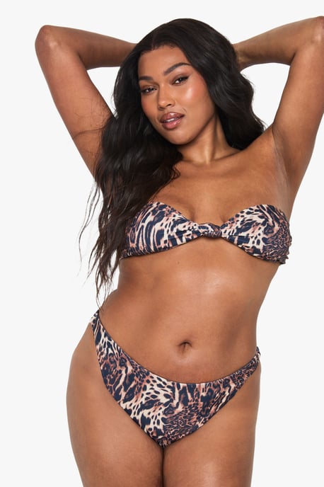 Plus Swimwear Essentials Solid Brief - Image 3