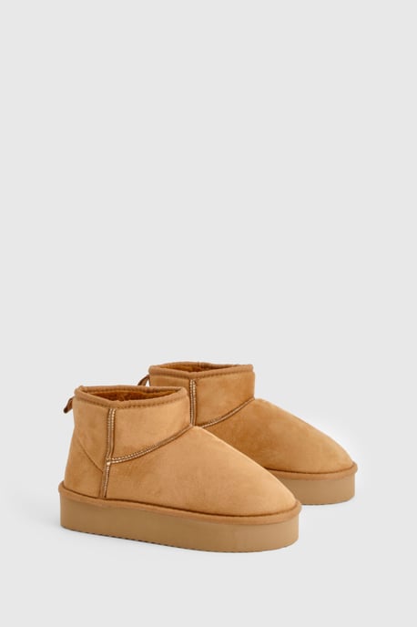 Platform Cosy Ankle Boots - Image 2