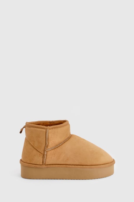 Platform Cosy Ankle Boots - Image 3
