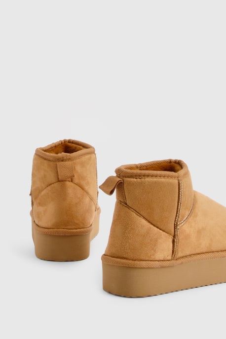 Platform Cosy Ankle Boots - Image 4