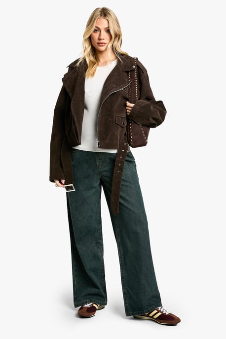 Maternity Over The Bump Wide Leg Jeans - Image 3