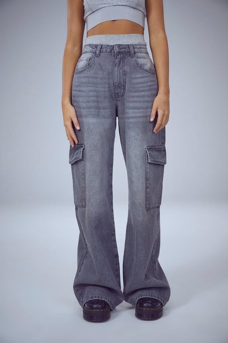 The Wide Leg Cargo Jean - Image 4