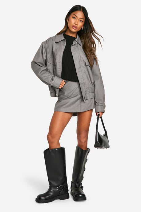Woven Bomber Jacket - Image 1