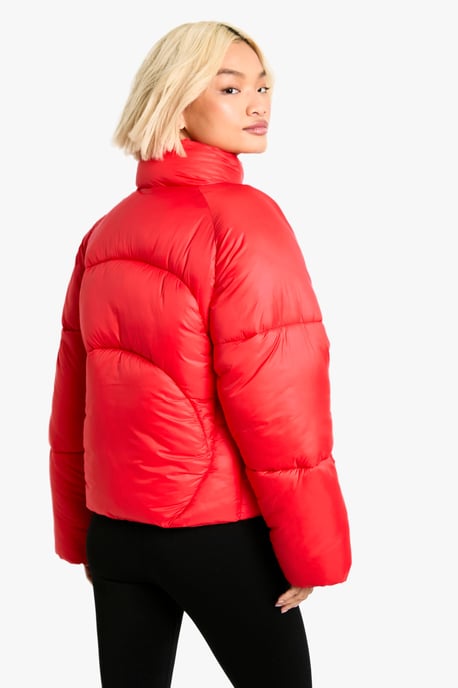 Quilt Detail Puffer Jacket - Image 2