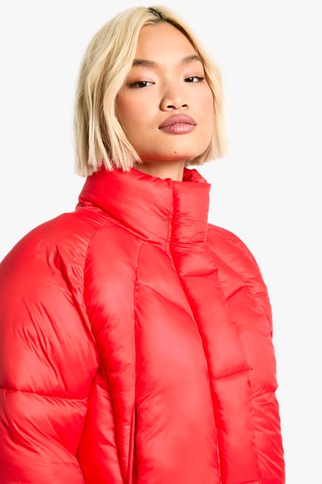 Quilt Detail Puffer Jacket - Image 4