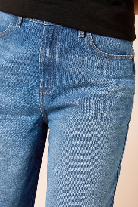 Denim Culotte Jeans - Image 5