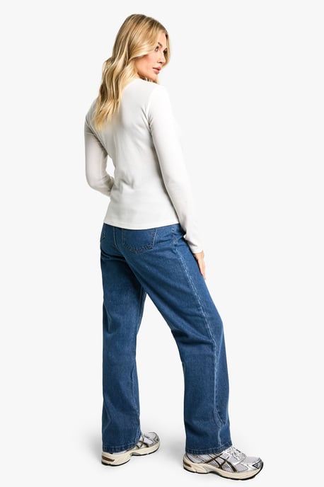 Maternity Over The Bump Straight Leg Jeans - Image 2