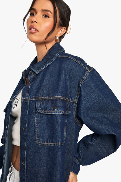 Oversized Denim Shirt - Image 4