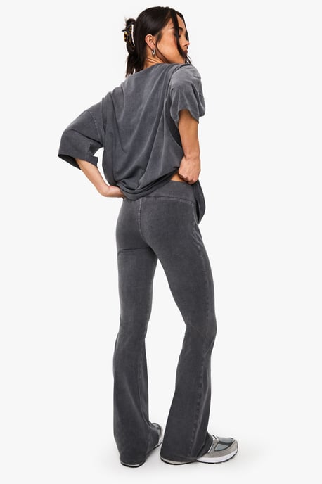 ACID WASH FLARED LEGGING - Image 2