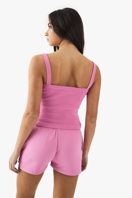 Boohoo Basics Thick Binding Rib Vest Top - Image 2