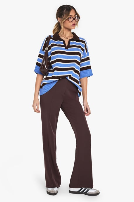Fit & Flare Tailored Trousers - Image 1