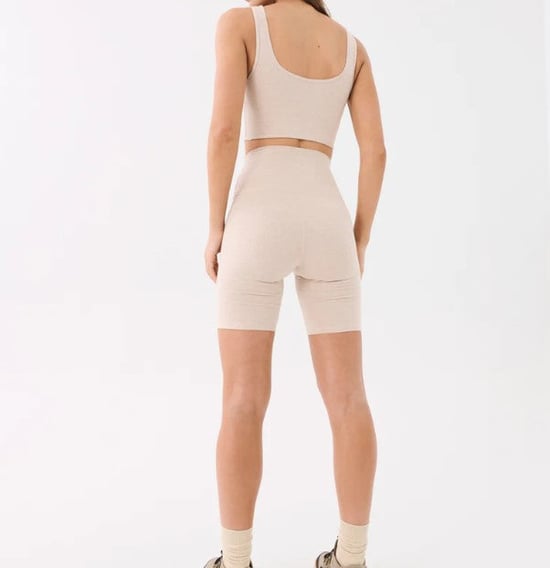 PE Nation Womens Phased Bike Short in Pink - Image 2