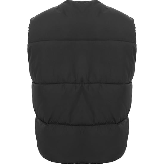 ADPT Men's Black Oversized Cropped Puffer Gilet - Image 2