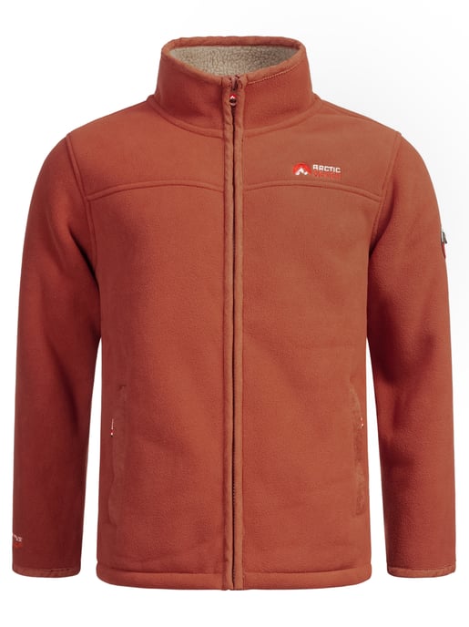 Arctic Seven fleecejack voor heren – terracotta - Image 3