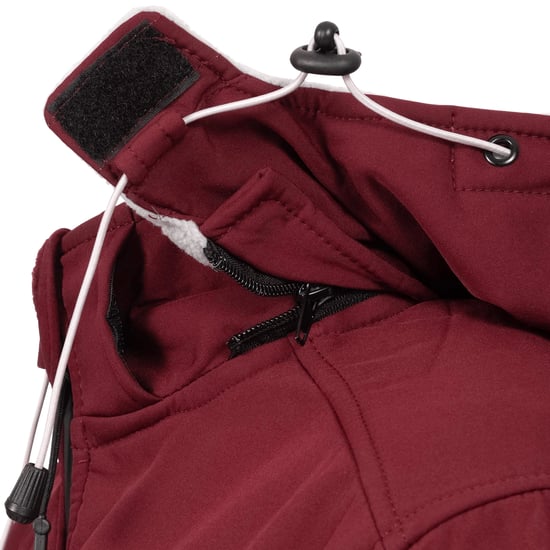 Arctic Seven Dames Softshelljas Rood-Grijs - Image 5