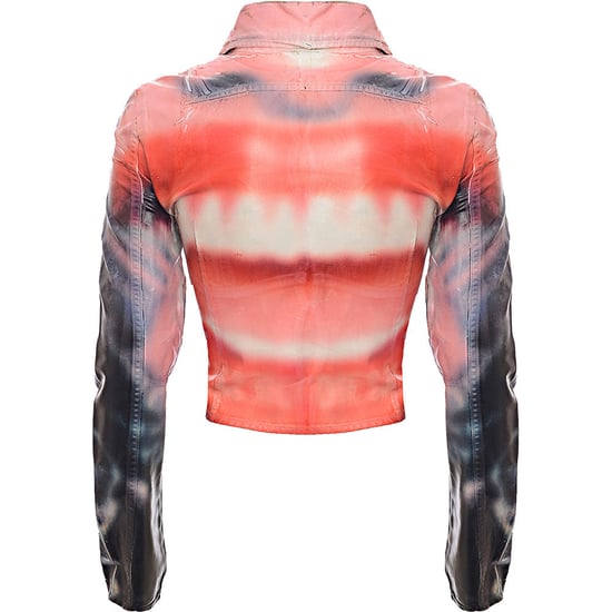 Diesel Womens De-Smily-Fsd Zip Thru Printed Jacket in Multicoloured - Image 2