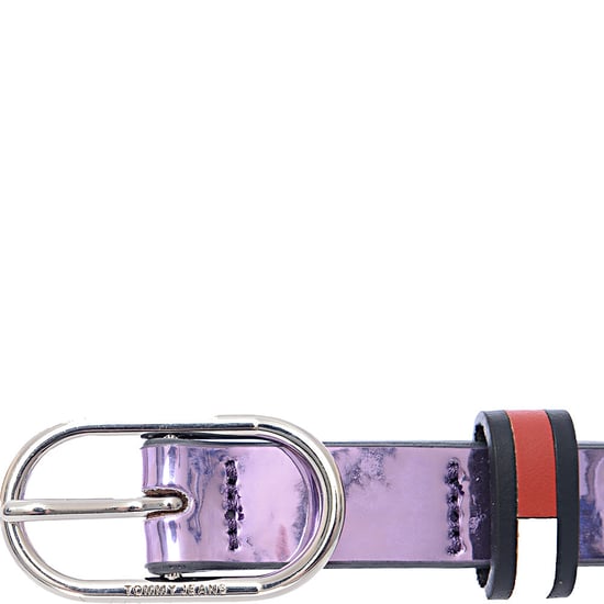 Tommy Jeans Women's Lilac Oval Buckle Belt - Image 3