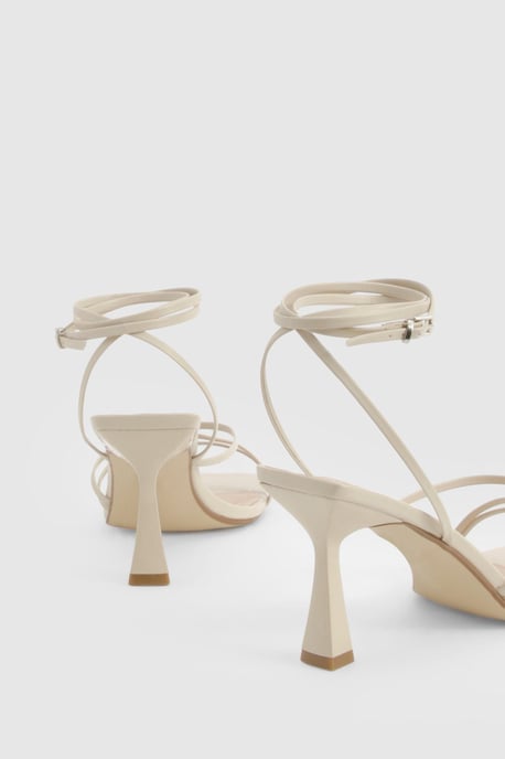 Wide Fit Strappy Mid Height Heels - Image 3