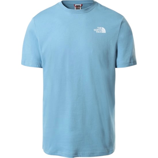 The North Face Red Box Men's T-Shirt Niagara Blue - Image 2