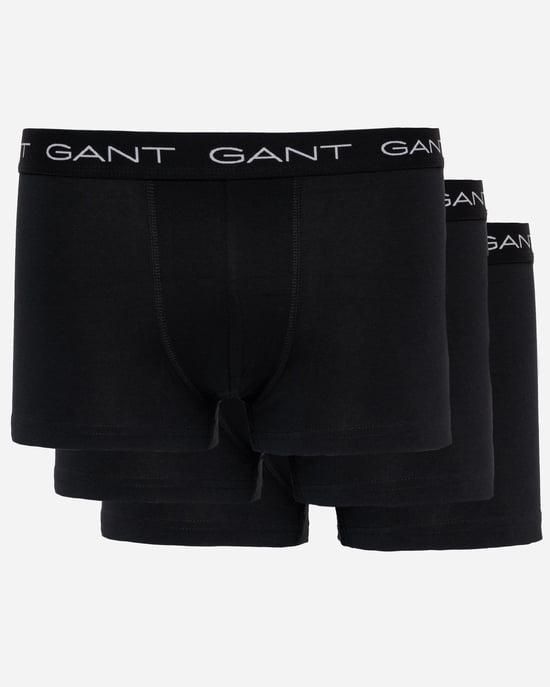 GANT Mens Slim Fit Cotton Jersey Trunks 3-Pack - Image 1