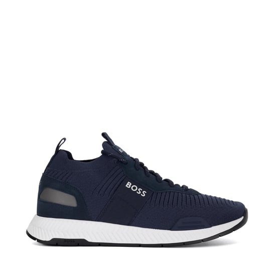 Hugo Boss Mens Titanium Runn - Branded Runner Trainers - Image 1