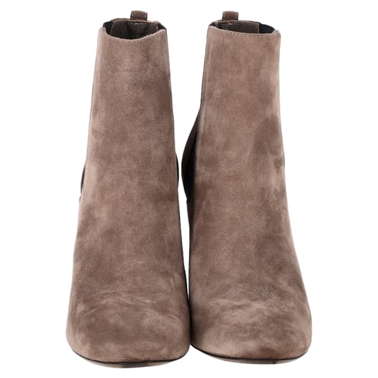 Fendi High-Heeled Chelsea Boots in Brown Suede - Image 2