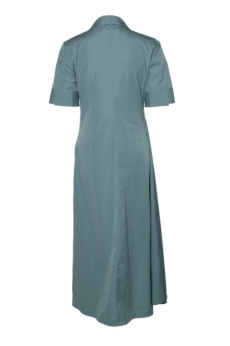 Maxi dress with wrinkled detail - Image 3