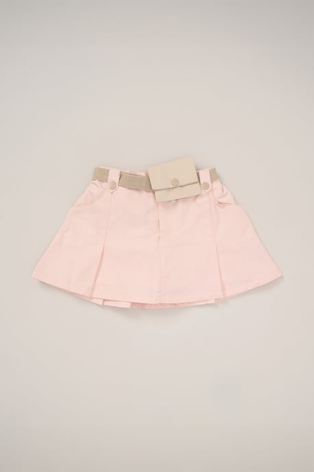 T-Shirt. Skort and Belt Purse Outfit Set - Image 3
