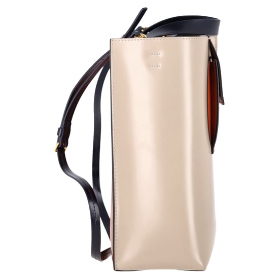 Marni Museo Small Tote Bag in Orange Leather - Image 2