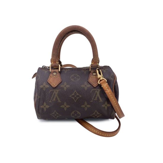 Louis Vuitton Vintage Cloth Handbag Nano Speedy / Mini HL - Image 1