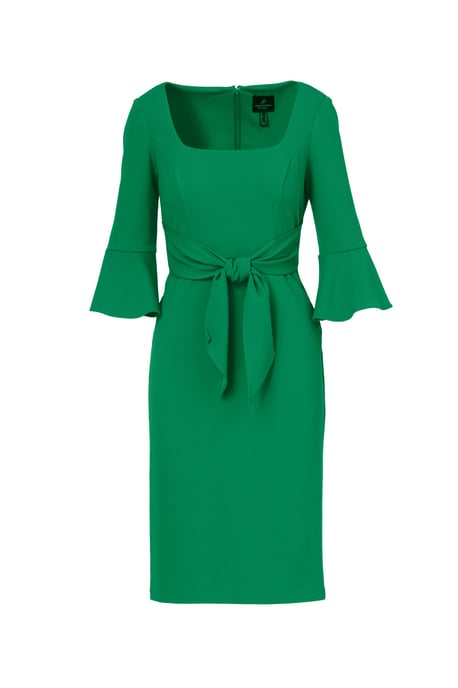 Bell Sleeve Tie Front Dress - Image 4