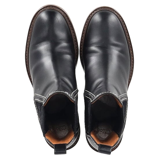 Chloé Mallo Chelsea Boots in Black Calf Leather - Image 4