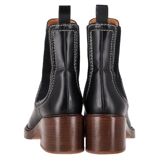Chloé Mallo Chelsea Boots in Black Calf Leather - Image 6