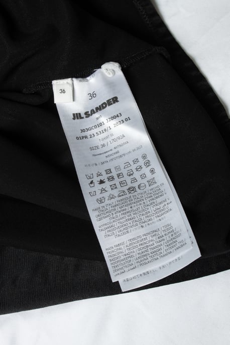 black shiny short sleeve top - Image 6