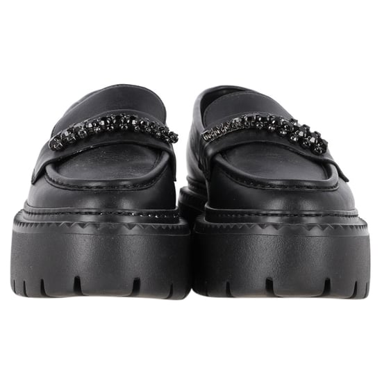 Jimmy Choo Bryer Flat Loafers in Black Leather - Image 3