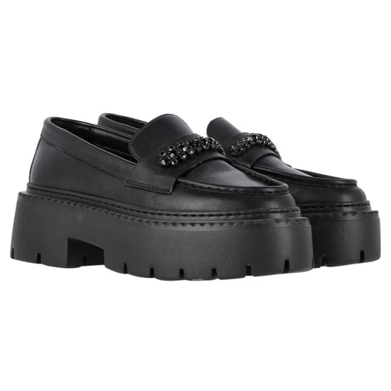 Jimmy Choo Bryer Flat Loafers in Black Leather - Image 6