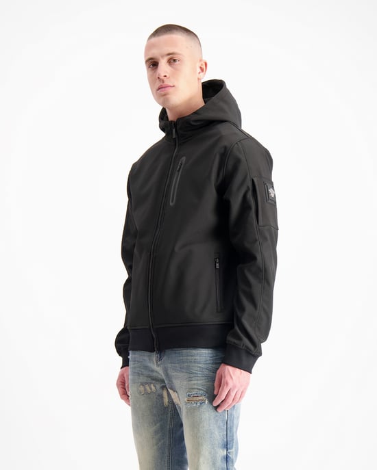 Black Bananas Commander Softshell Jas, - Image 2