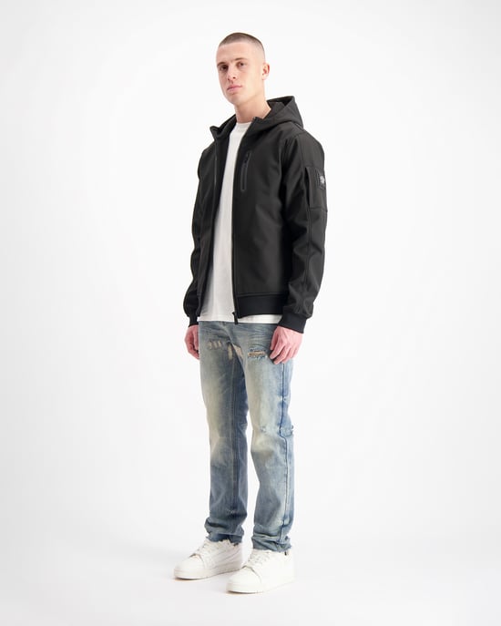 Black Bananas Commander Softshell Jas, - Image 4