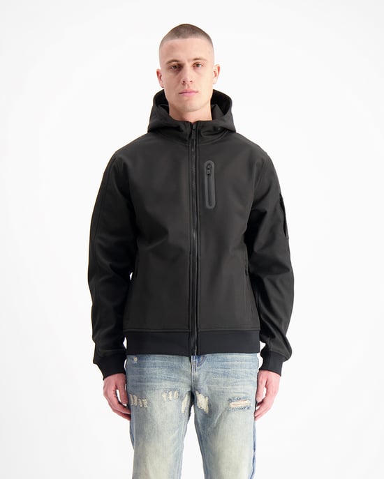 Black Bananas Commander Softshell Jas, - Image 6