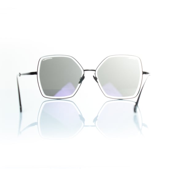 butterfly sunglasses in black - Image 5
