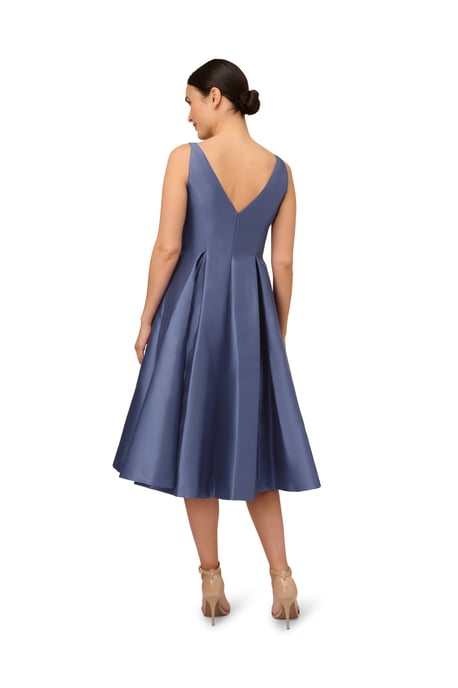 Sleeveless Tea Length Dress - Image 2
