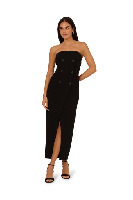 Knit Crepe Blazer Dress - Image 1