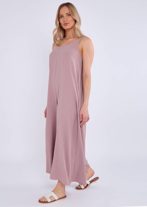 Mink Air Flow Strappy Wide leg Jumpsuit - Image 4