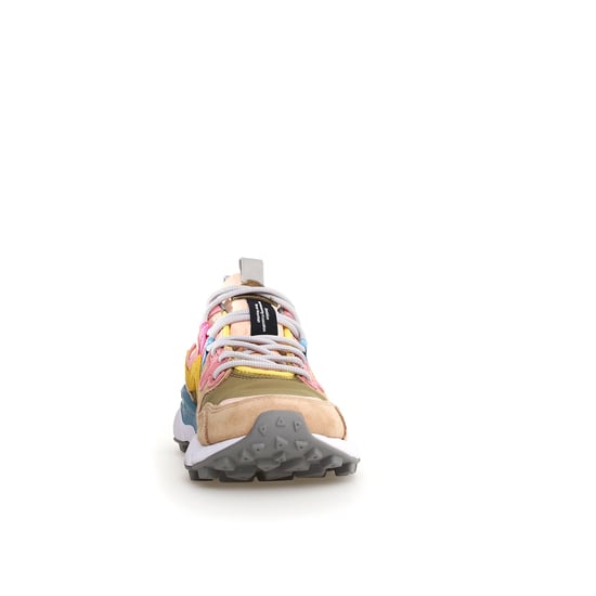 Flower Mountain Yamano 3 Women's Khaki/Pink Trainers - Image 4